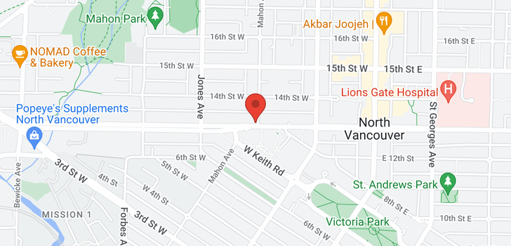 map of 302 158 W 13TH STREET